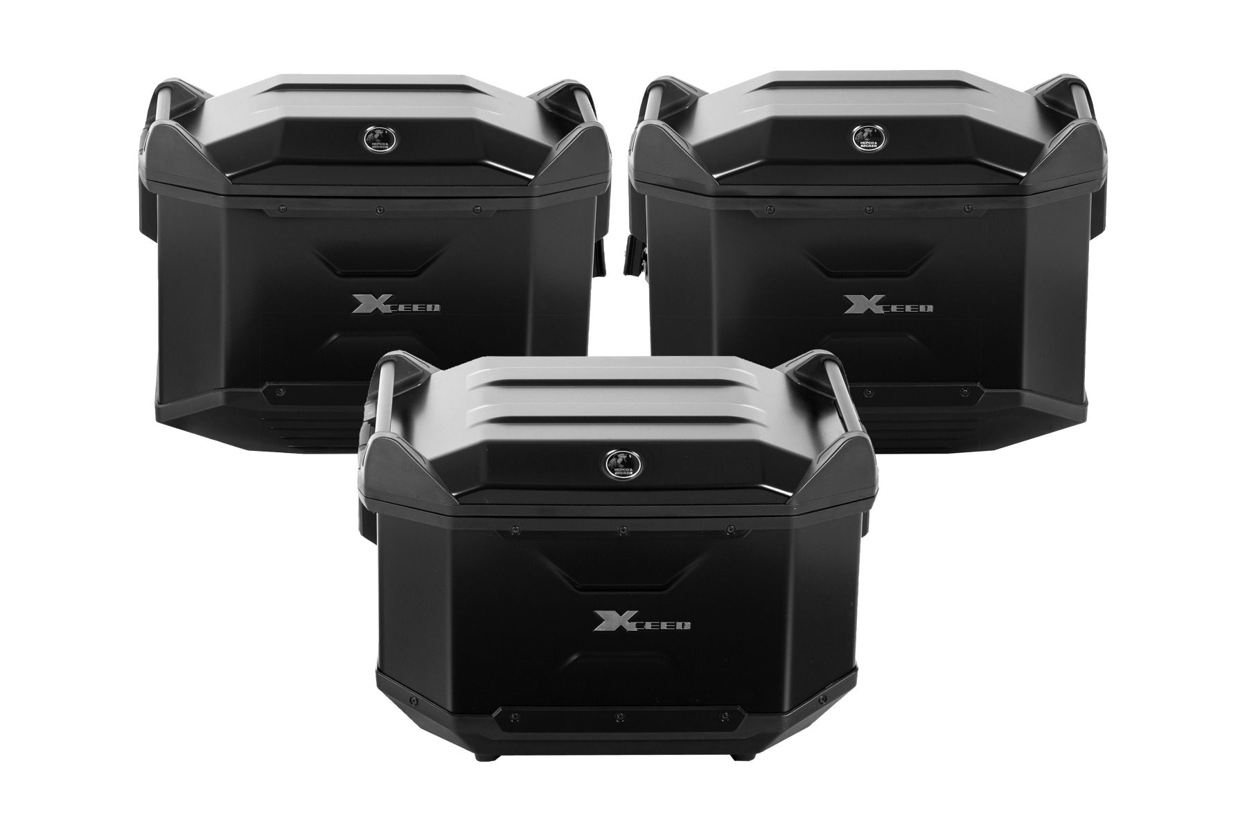 ヘプコアンドベッカー XCEED 3BOXセット ブラック|ロングツアラーの強い味方！ハードケース最高峰と名高い「ヘプコアンドベッカー XCEED 3BOXセット」の魅力を紹介